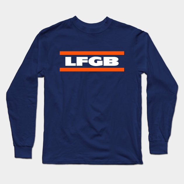 LFGB, retro sweater - Navy Long Sleeve T-Shirt by KFig21